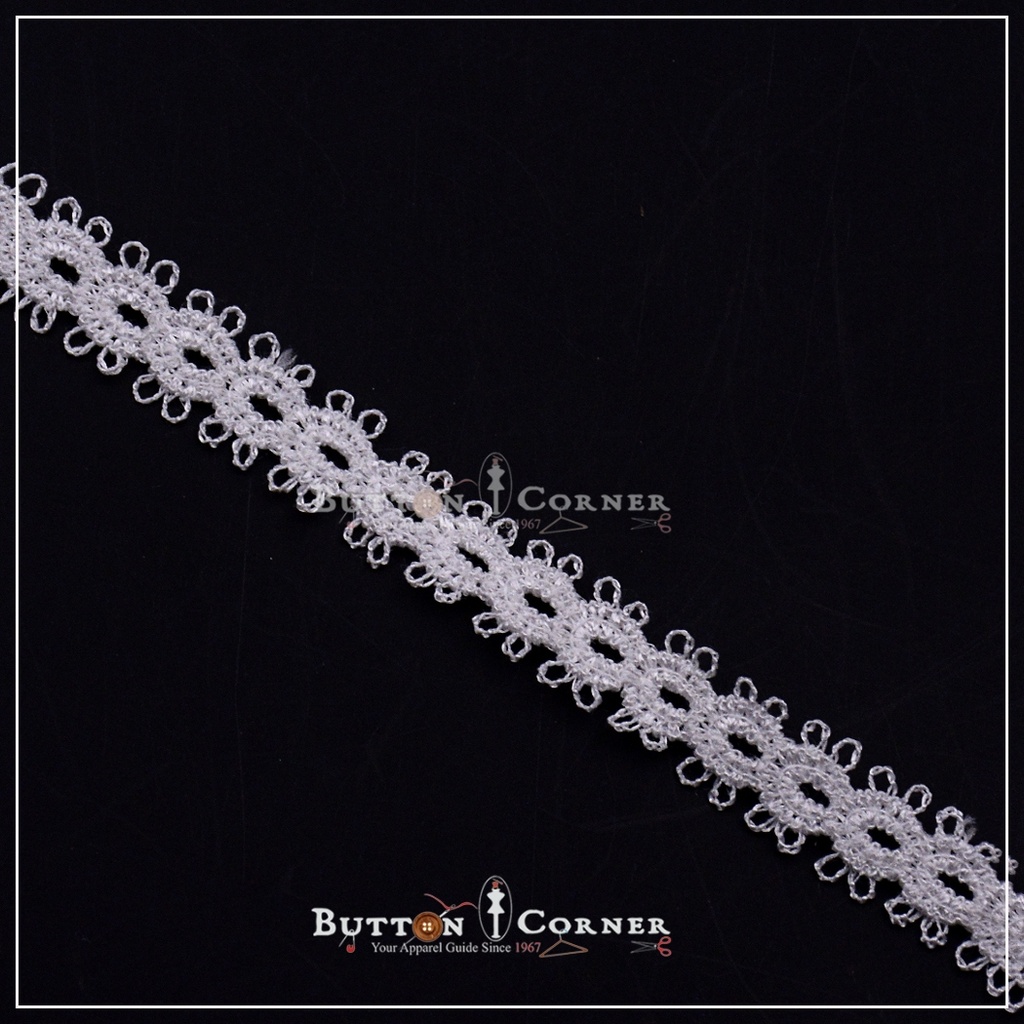 Shuttle Sequence Lace