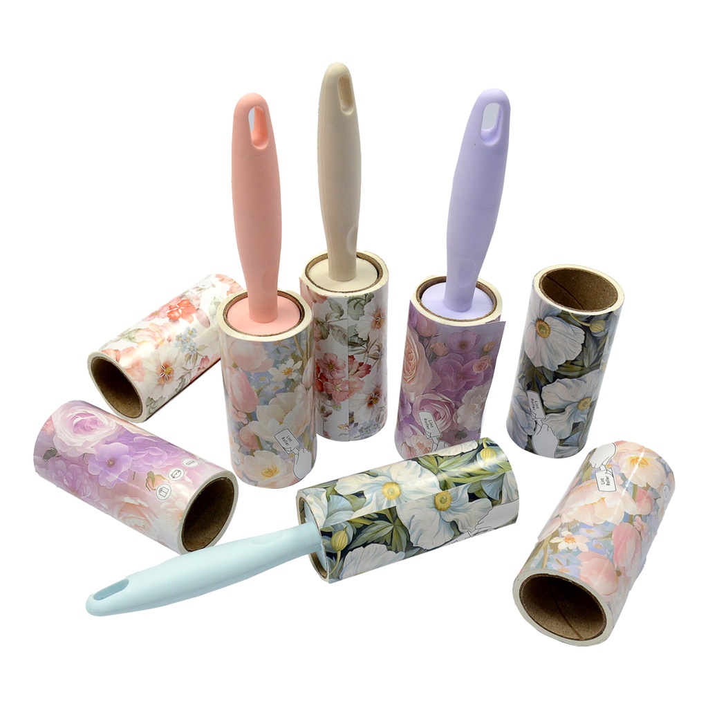 Lint Roller Straight Handle (3+1 Soft Pack)
