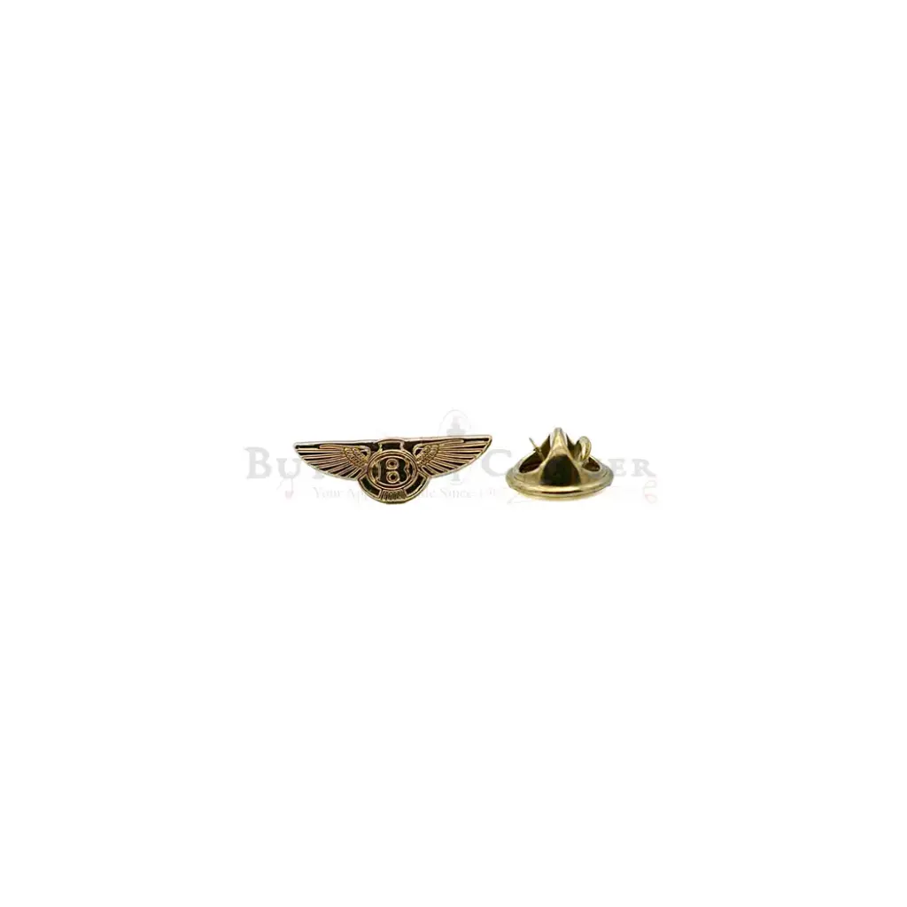 Engraved Bentley Logo Lapel Pin
