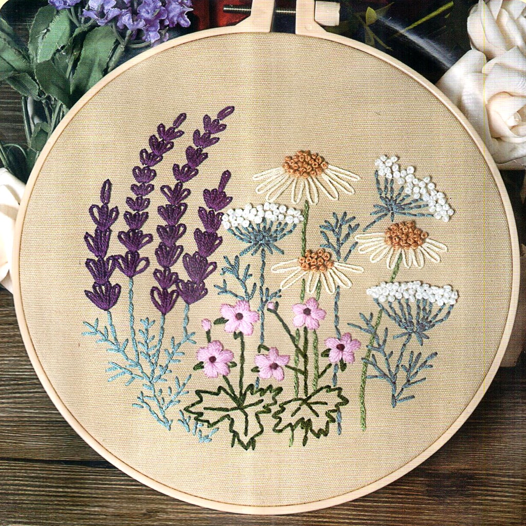 Floral Scent Embroidery Kit