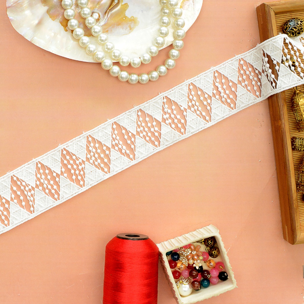Double Side Border Shuttle Lace