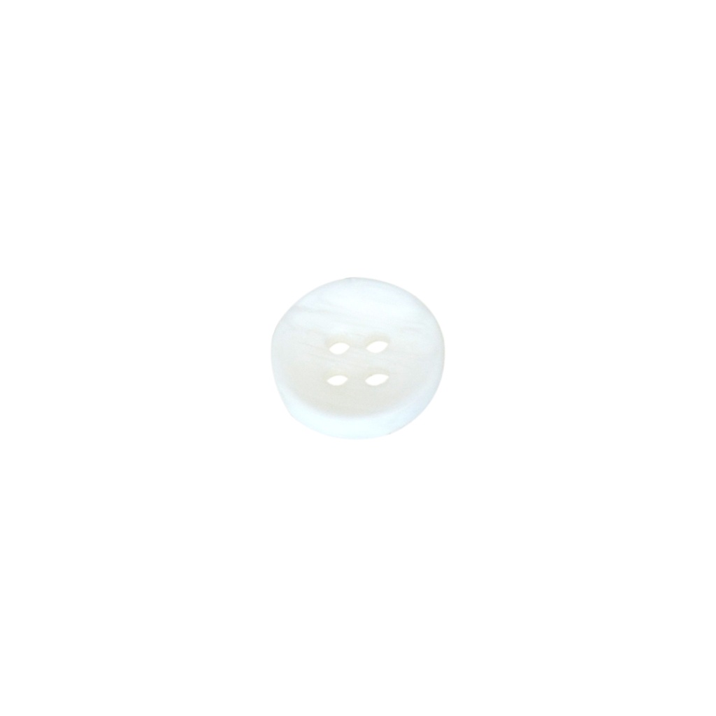 Matt Finish Two-Layer Polyester Shirt Button