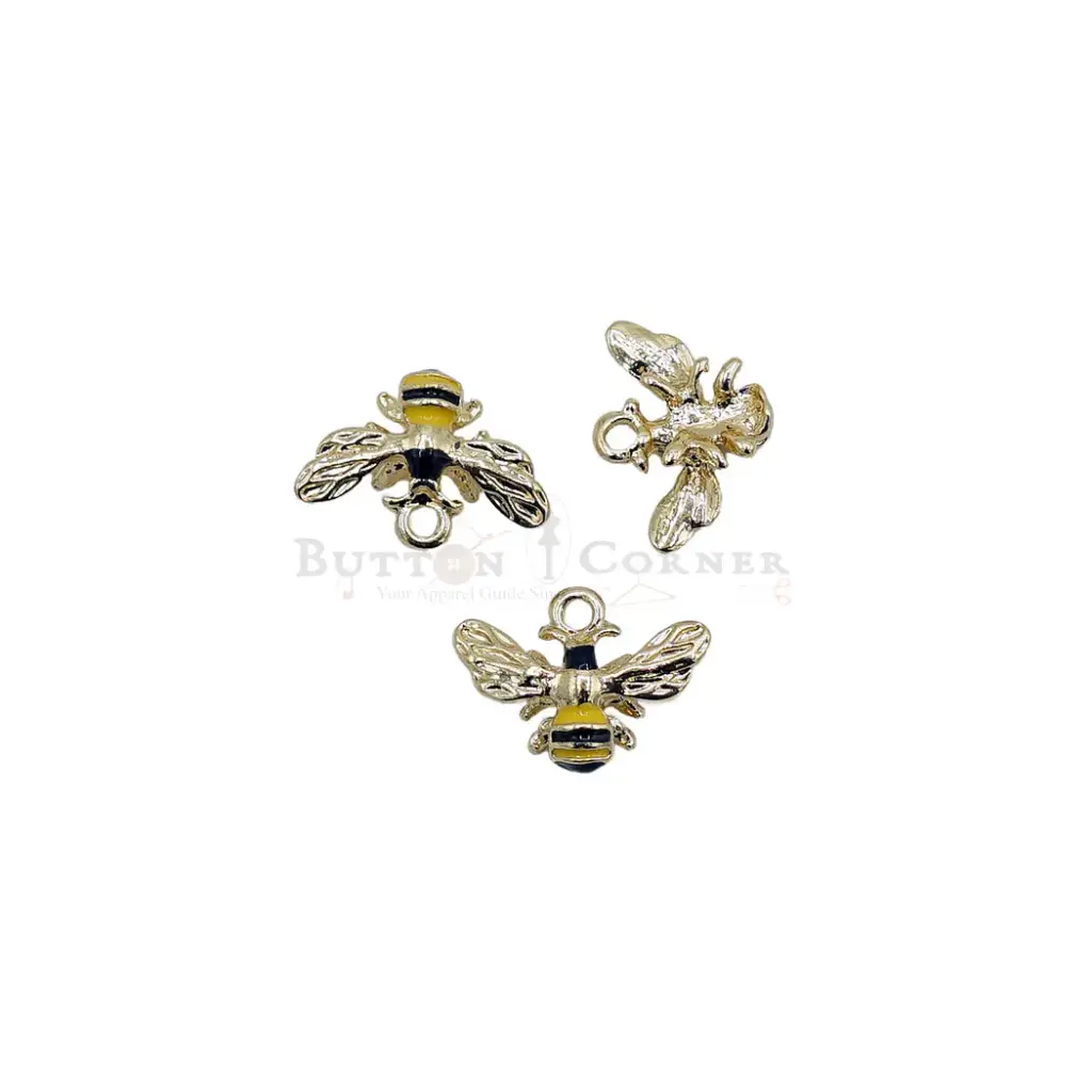 Enamel-Coated Honey Bee Hanging