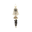 Fancy Kundan & Crystal Tassel