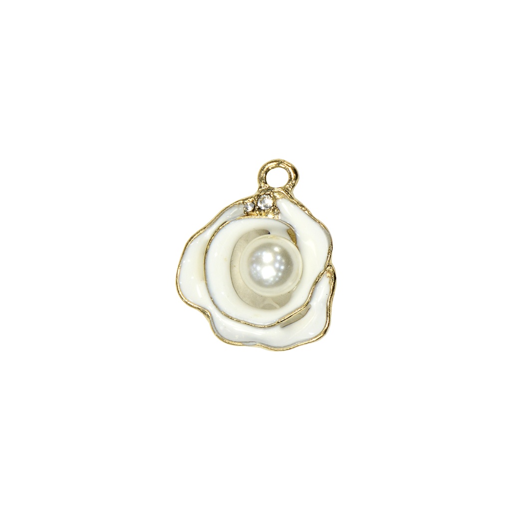Centre Pearl Rose Flower Hanging