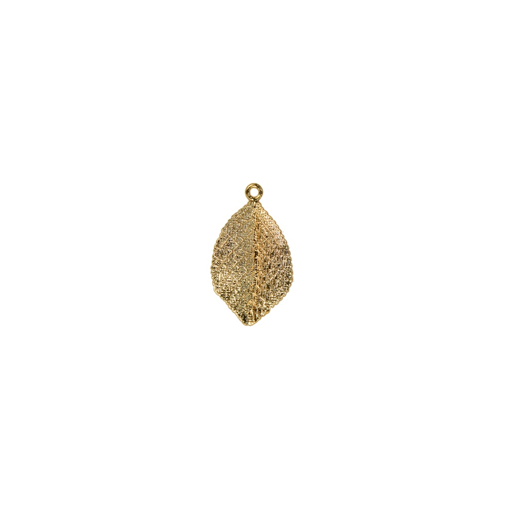 Metal Rose Leaf Hanging