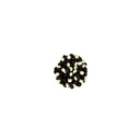 Dazzling crystal-cut Round Glass Beads in Multicolour