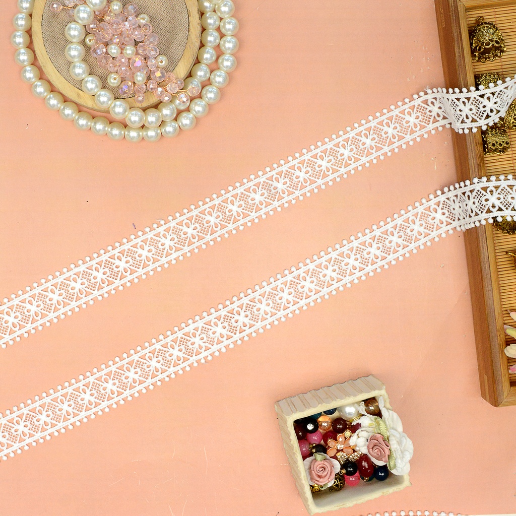 Double Side Border Shuttle Lace