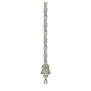 Gold Base Fancy Kundan Button Patti