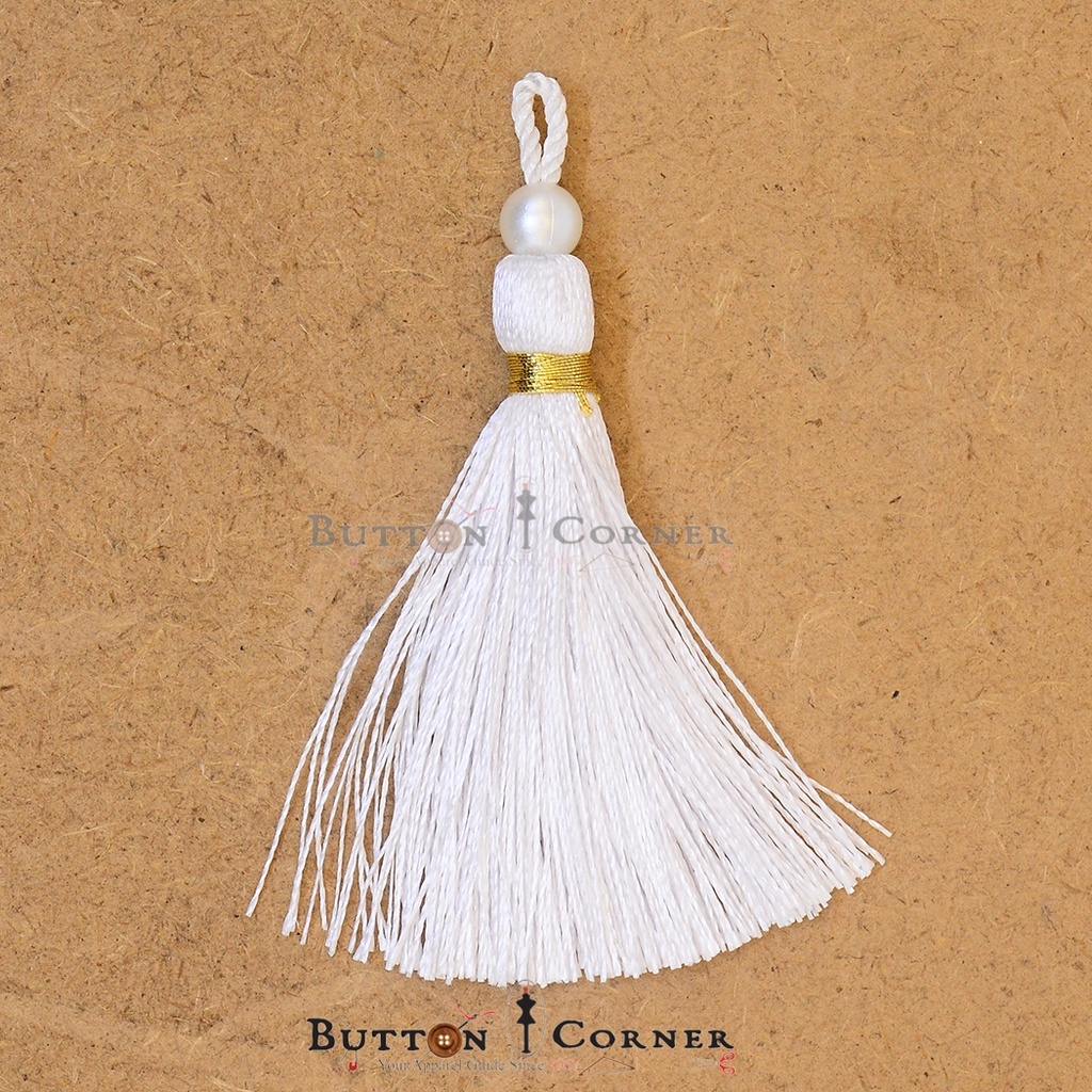 Soft Embroidery Thread Tassel for Garments & Crafts