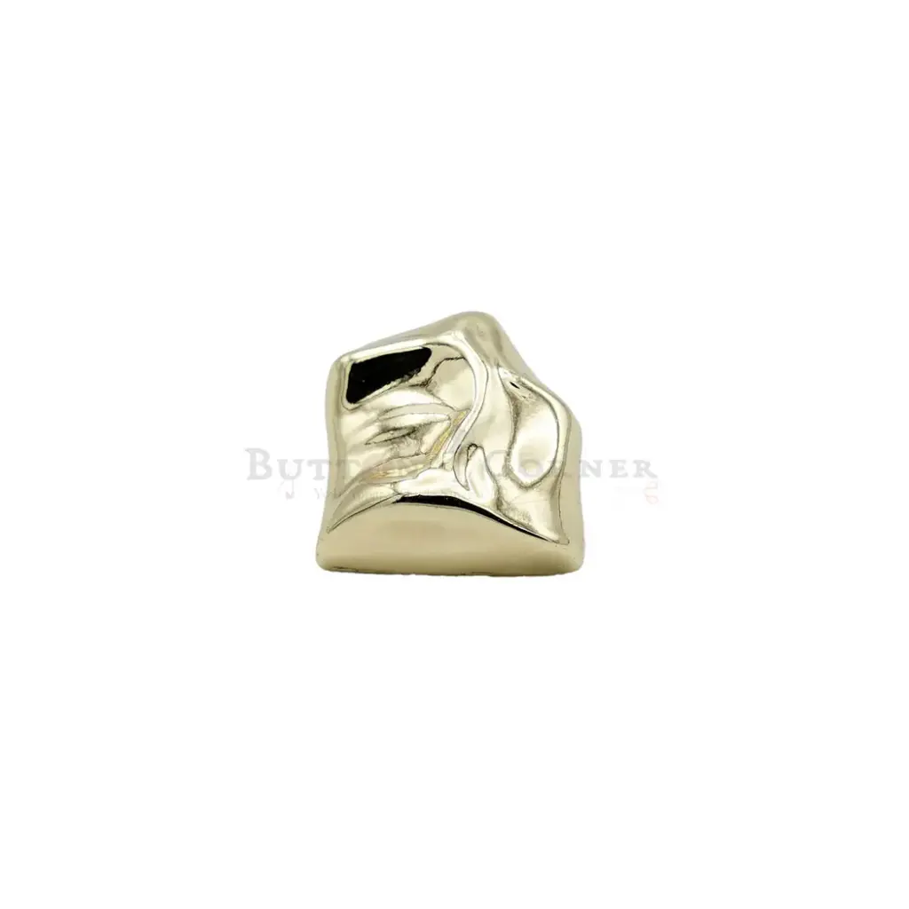 Irregular Hexagon Shape Shank Button