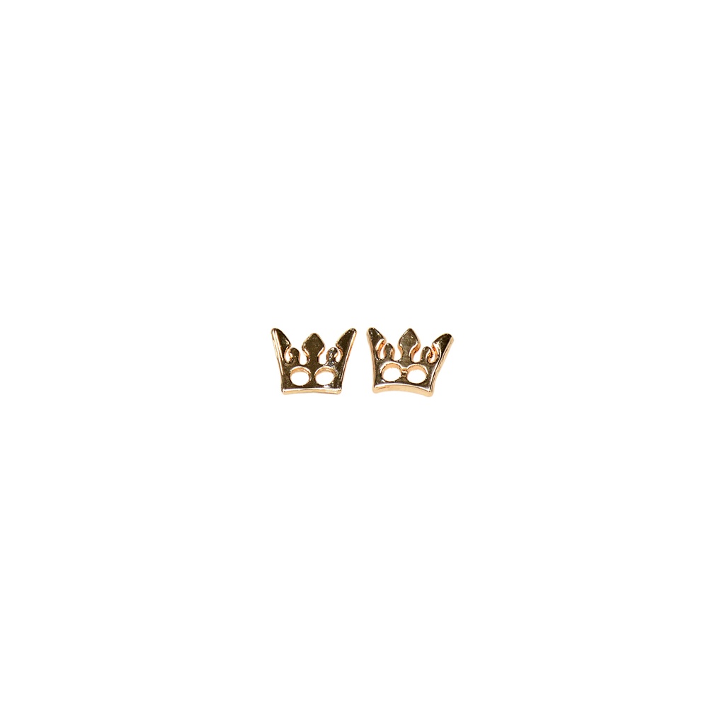 Elegant Crown Shape 2 Hole Shirt Button