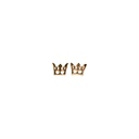 Elegant Crown Shape 2 Hole Shirt Button