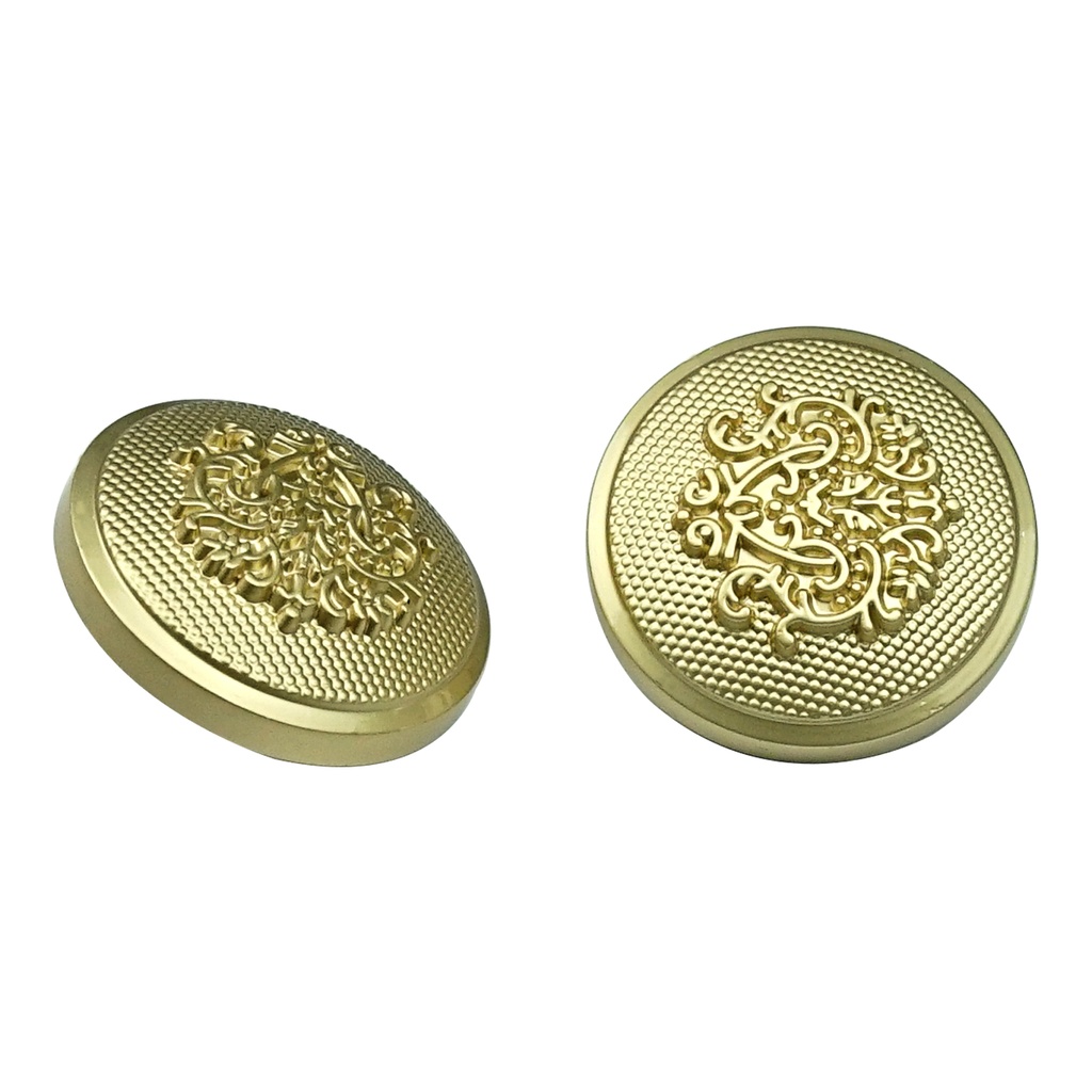 Royal Crest Design Suiting Button