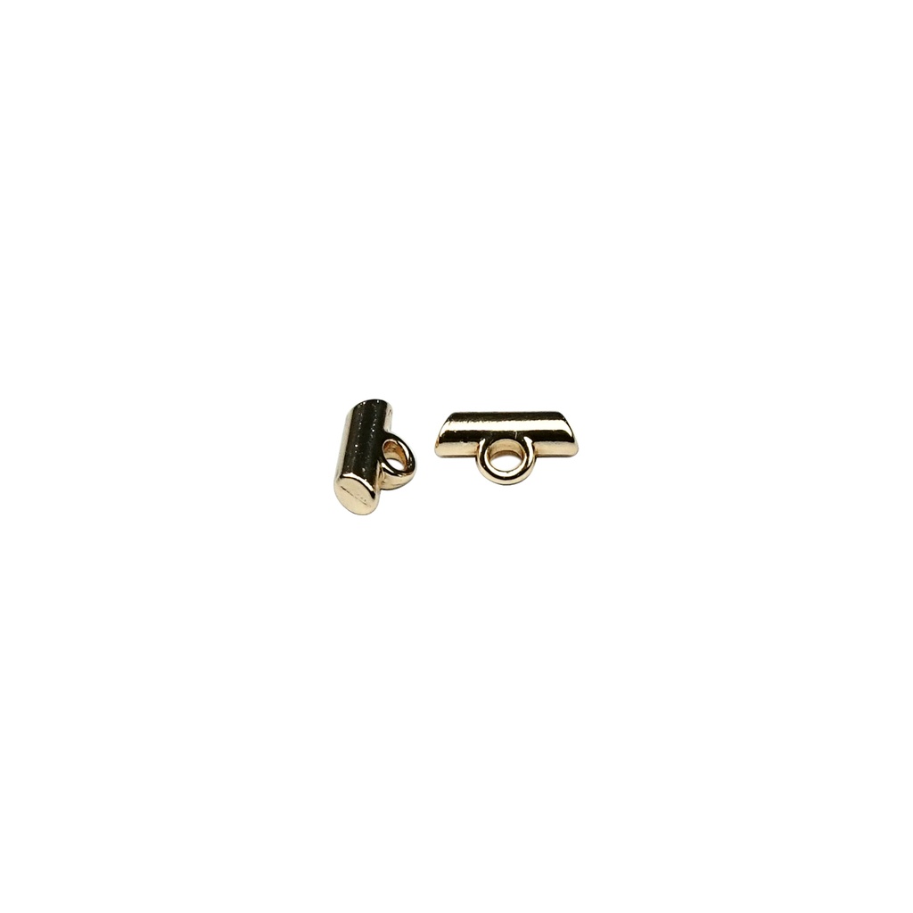 Metal Tube Shape Shank Button