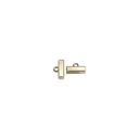 Flat Square Shape Shank Button
