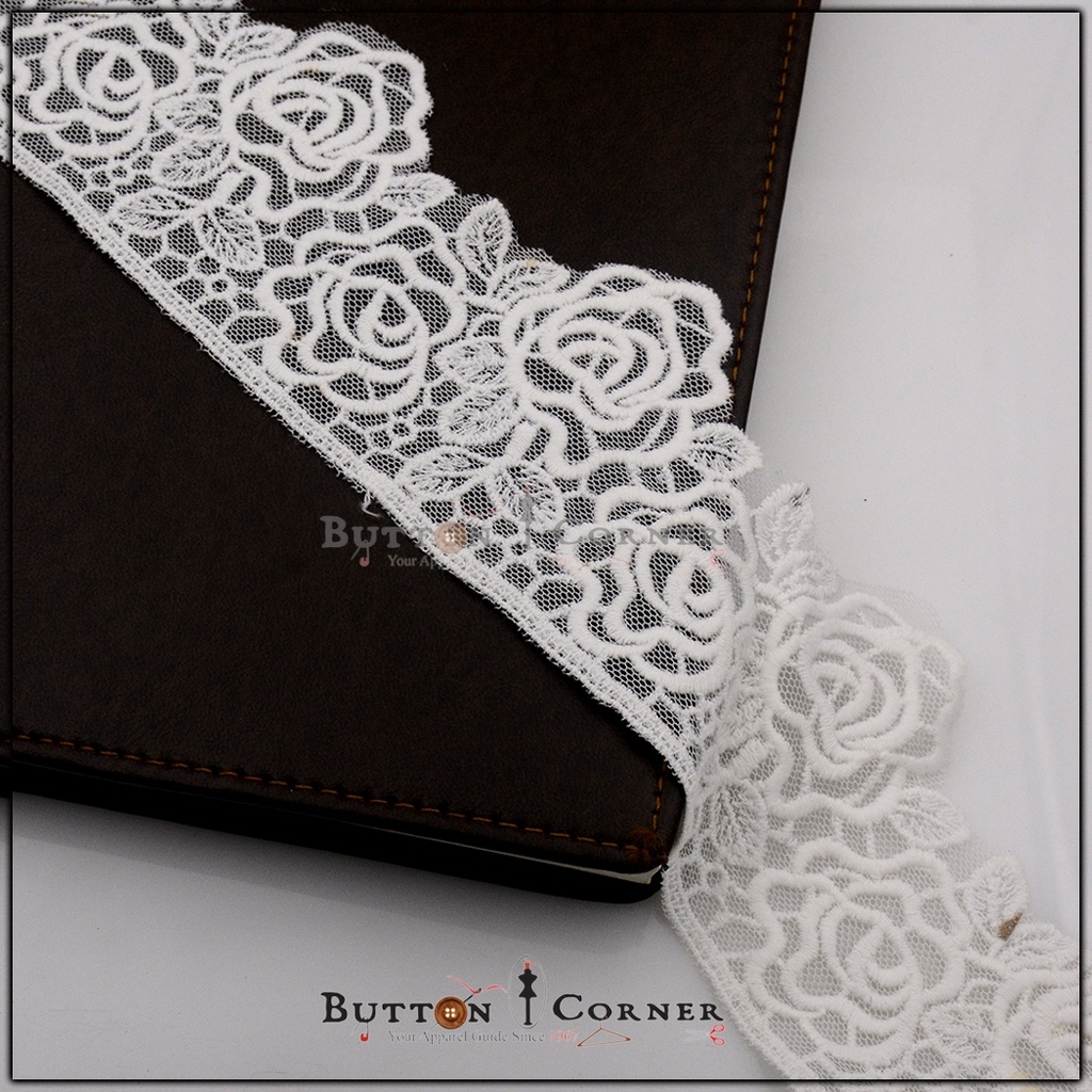 One Side Border Net Lace