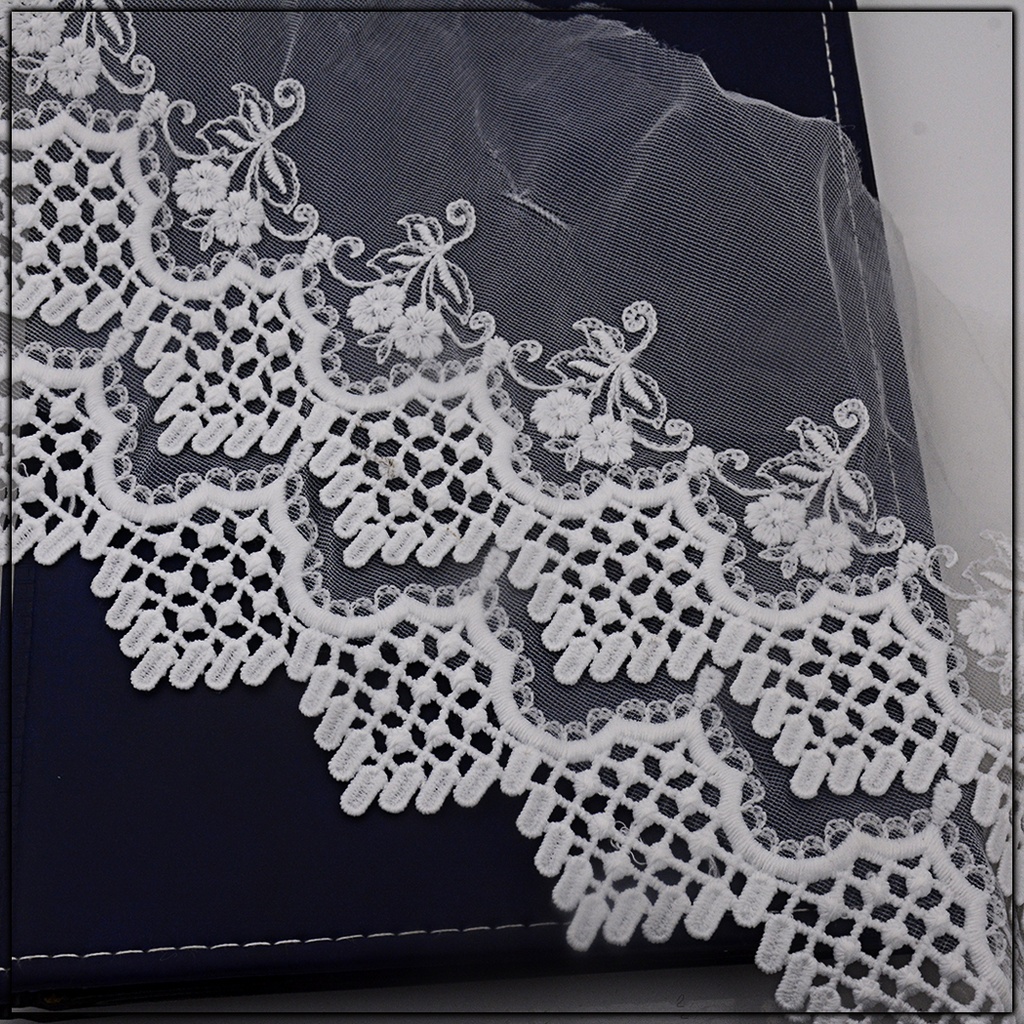 One Side Border Net Lace