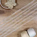 Scallop Edge with Sequence Embellishment Fancy Lace