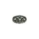 Ancient Silver Base Fancy Kundan Ball