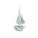 Fancy Gota, Pearl & Crystals Tassel