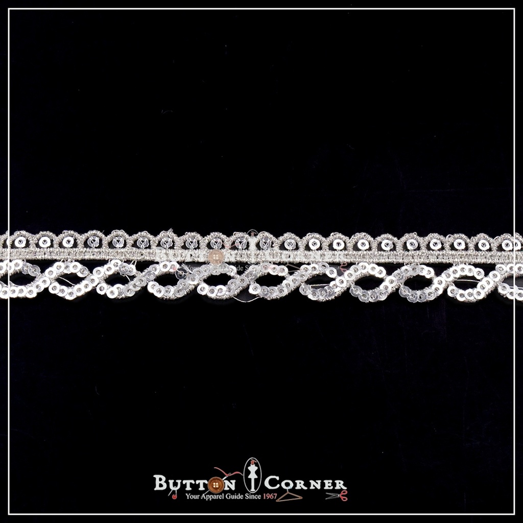 Metallic with Sequence Shuttle Lace