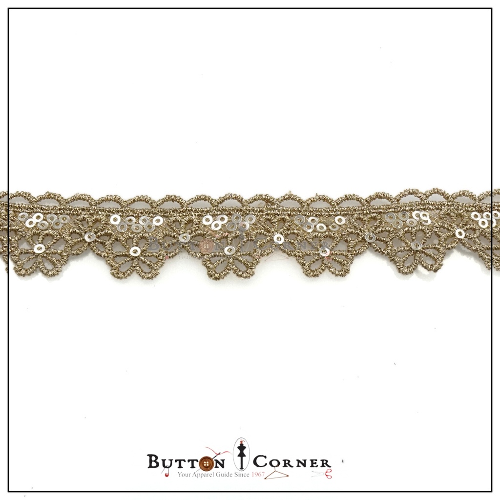 Metalic with Sequence Shuttle Lace
