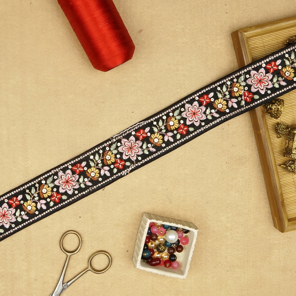 Fancy Sequence Embroidery Lace