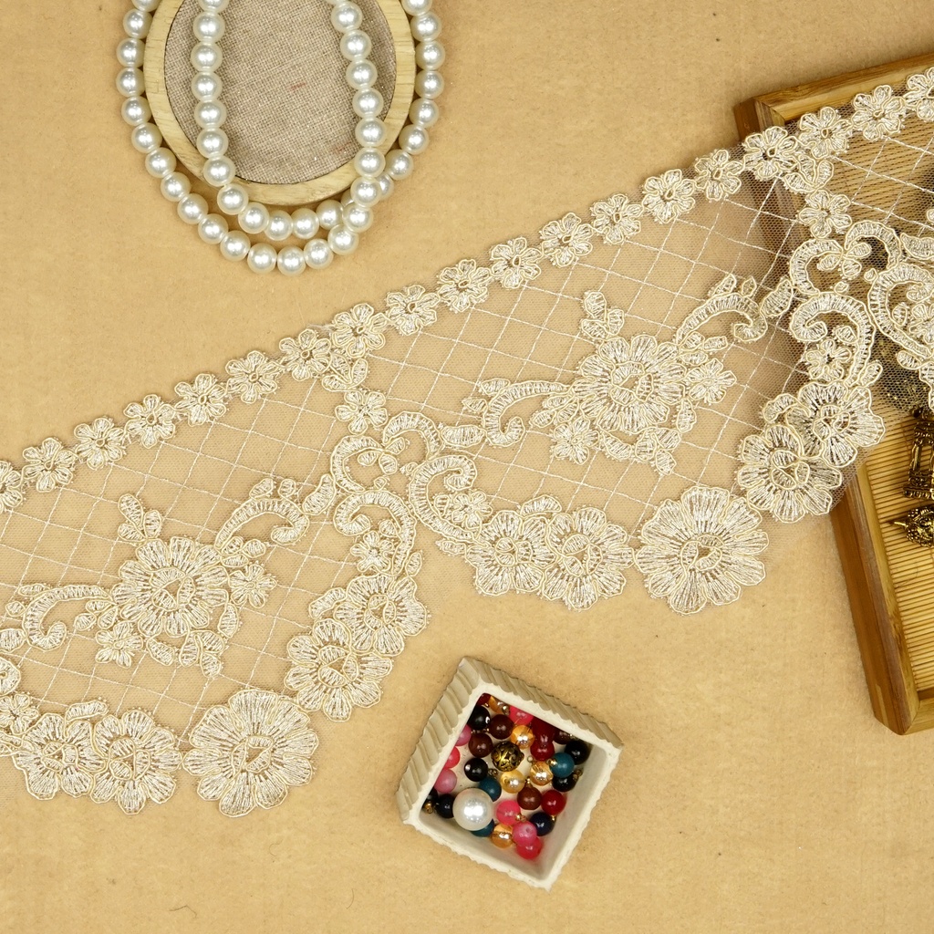 Zari Net Lace
