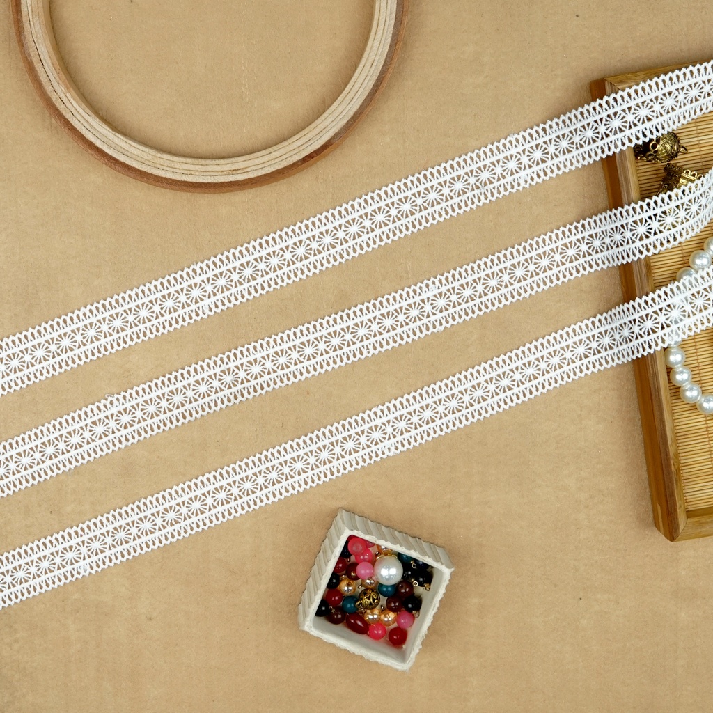 Double Side Border Shuttle Lace