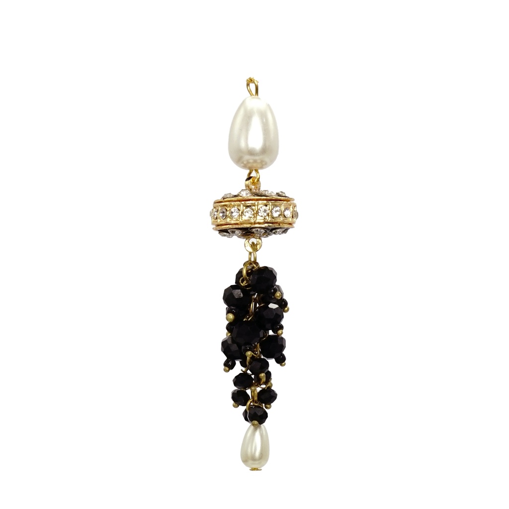 Fancy Pearl Crystal Tassel