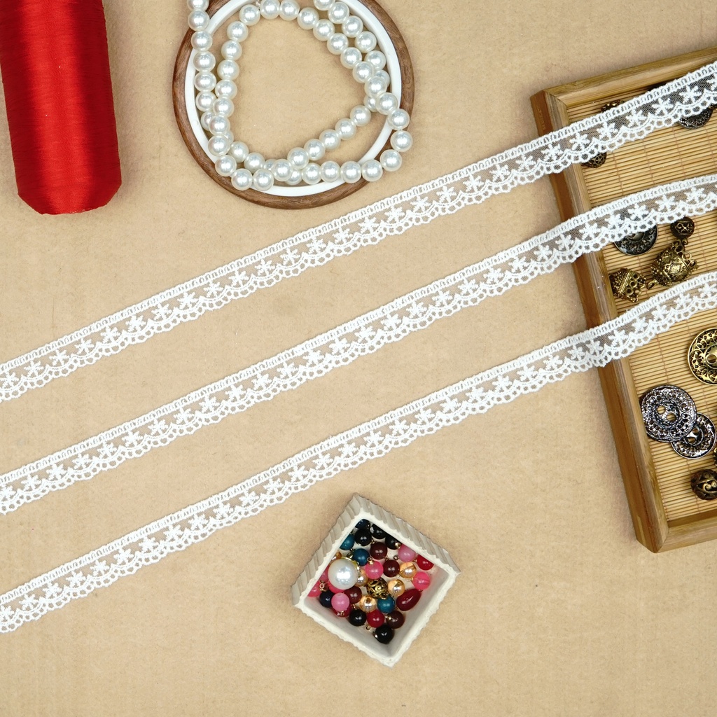 One Side Border Net Lace