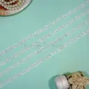 One Side Border Shuttle Lace