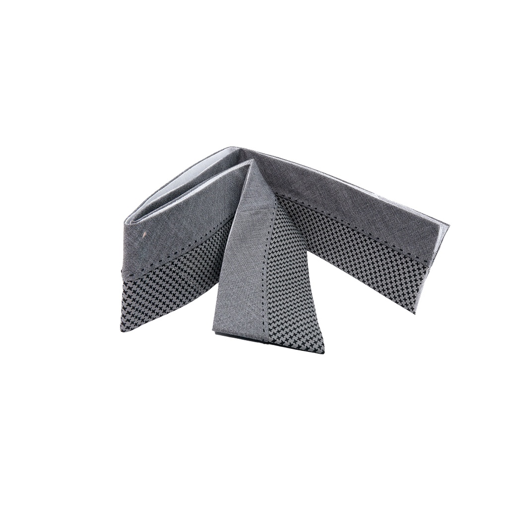 Grey Base Printed Fabric Waistband Tape