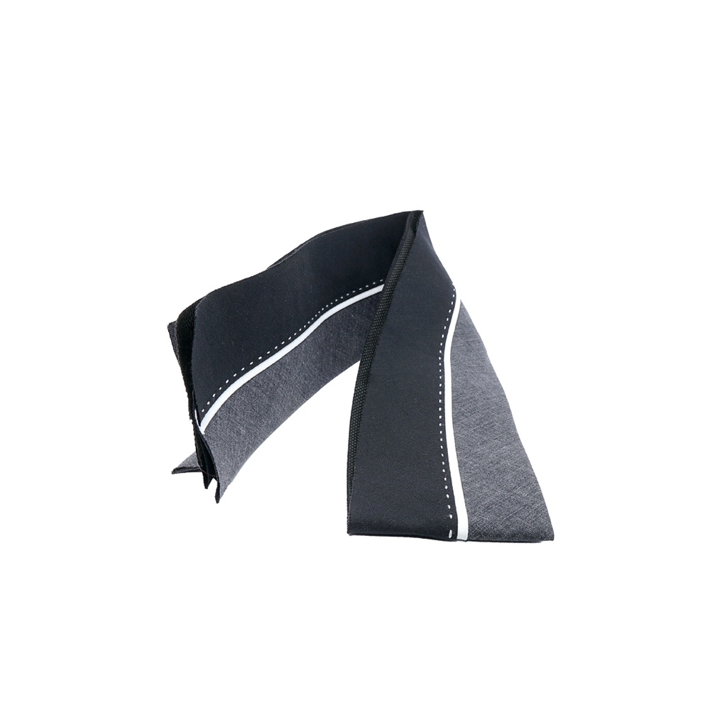 Grey & Black Interlining Waistband Tape