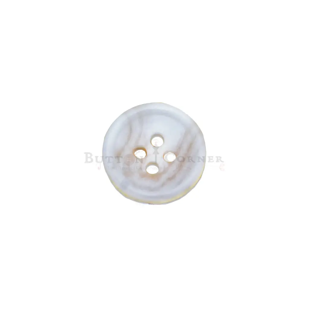Wrangler-Shape Rod-Style 4-Hole Polyester Suiting Button