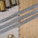 Fancy Metallic Yarn Hanging Lace