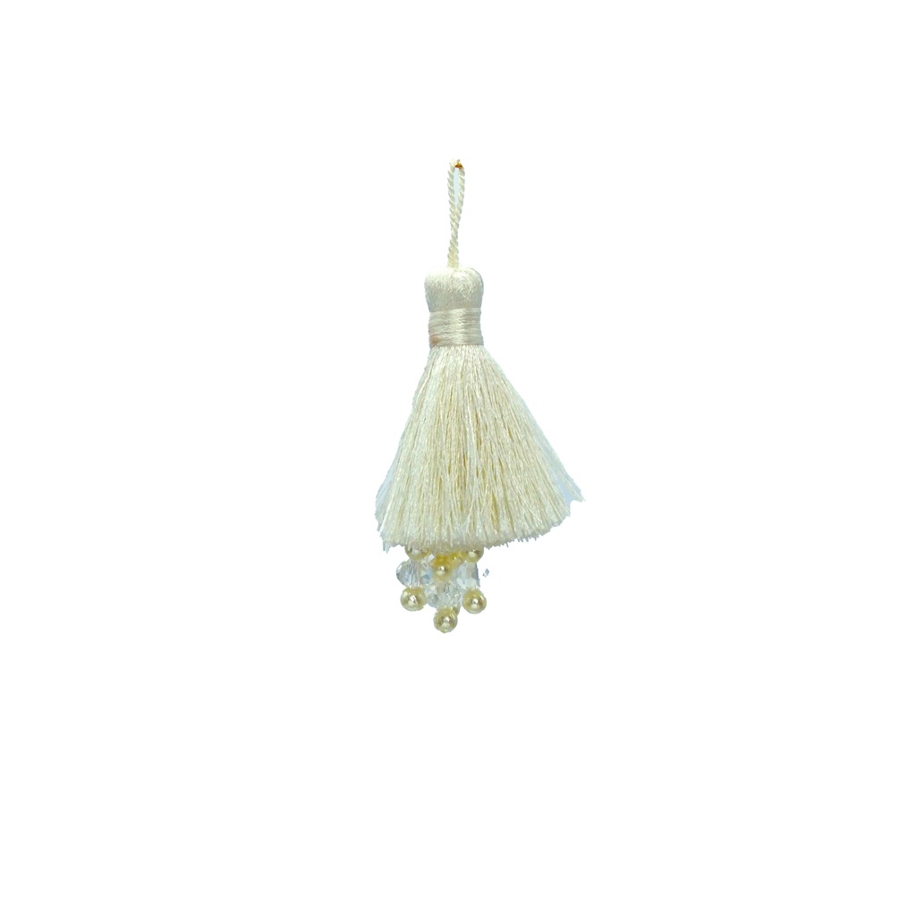 Embroidery Thread Crystal Pearl Tassel