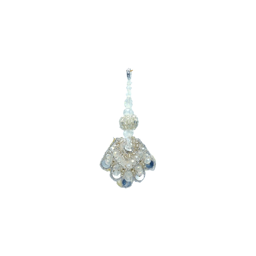 Fancy Glass Beads Crystal Tassel