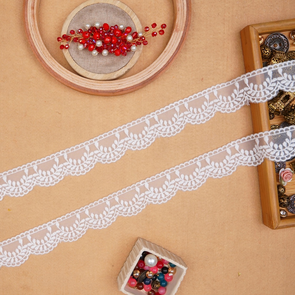 One Side Border Net Lace