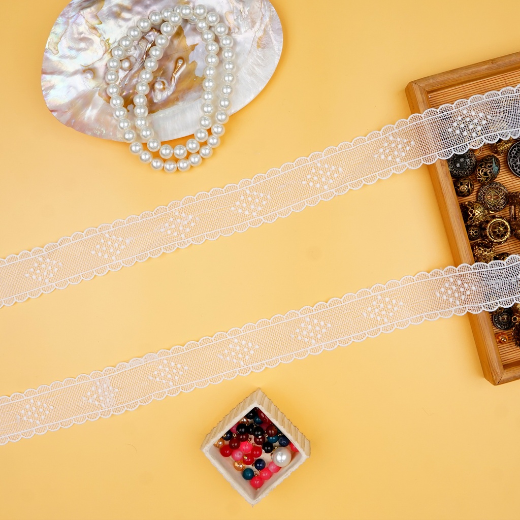 Double Side Border Shuttle Lace