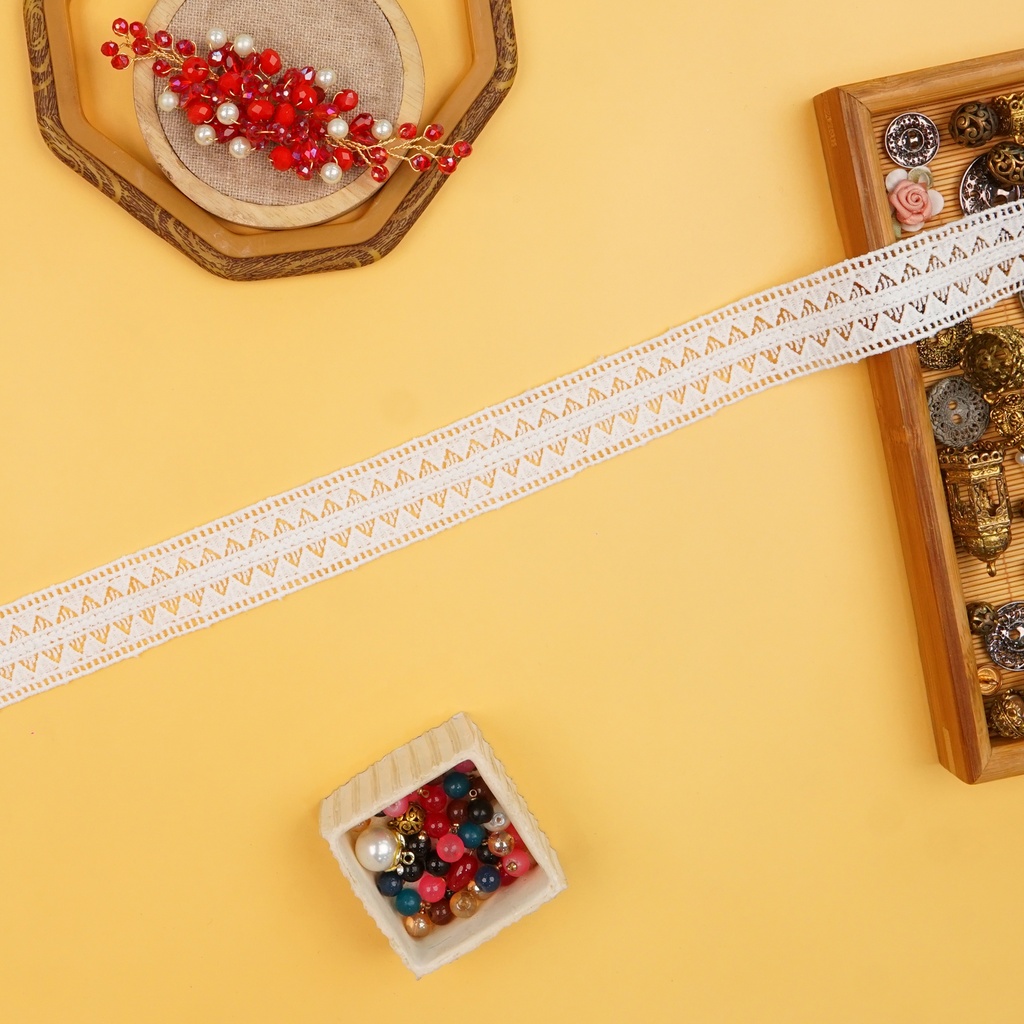 Double Side Border Shuttle Lace