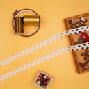 One Side Border Shuttle Lace