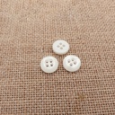 Glossy Finish 4 Hole Shirt Button