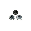 Colorful Resin Style 4 Hole Shirt Button