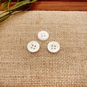Ceramic Coated Deep 4 Hole Shirt Button