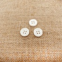 Border Outline 4 Hole Shirt Button