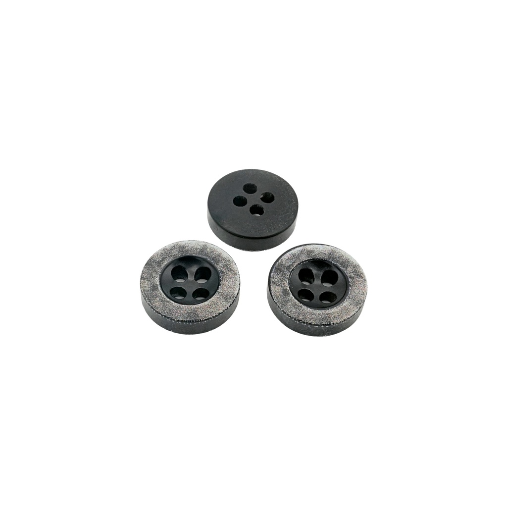 Texture Border 4 Hole Shirt Button