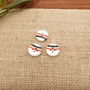 Two-Striped 4 Hole Shirt Button