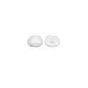 Flat Base Solid Colour Shank Button